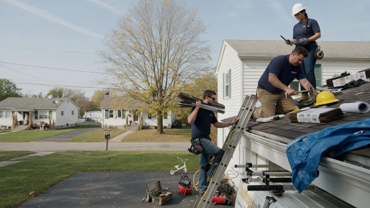 Local Roofing Contractors in Scott Air Force Base, IL near me